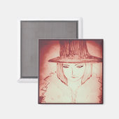 anime meisje manga yaei magneet (Voorkant / Achterkant)