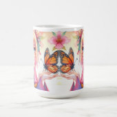 Anime Meisje Met Een Vlinder Koffiemok (Center)