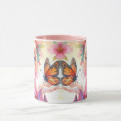 Anime Meisje Met Een Vlinder Mok (Midden)