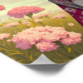 Anime meisje met fantasie schepsel, postcrossing poster (Hoek)