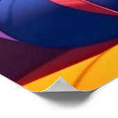 Anime Meisje met Hoofdtelefoon Poster (Hoek)