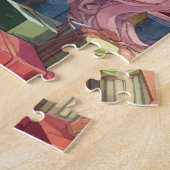 Anime meisje met kerstmis legpuzzel (Zijkant)
