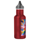 Anime Meisje met LGBTQIA+ Cape Waterfles (Links)