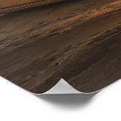 Anime meisje met magische boek krachten poster (Hoek)