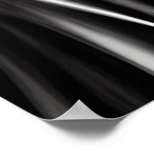 Anime meisje met paarse ogen | AI Art Poster (Hoek)