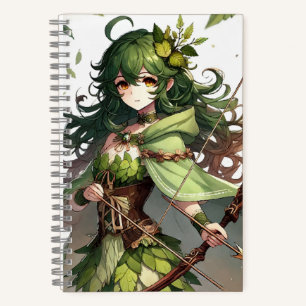 Anime meisje Notitieboek
