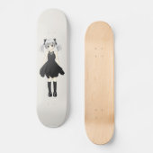Anime meisje persoonlijk skateboard (Voorkant)