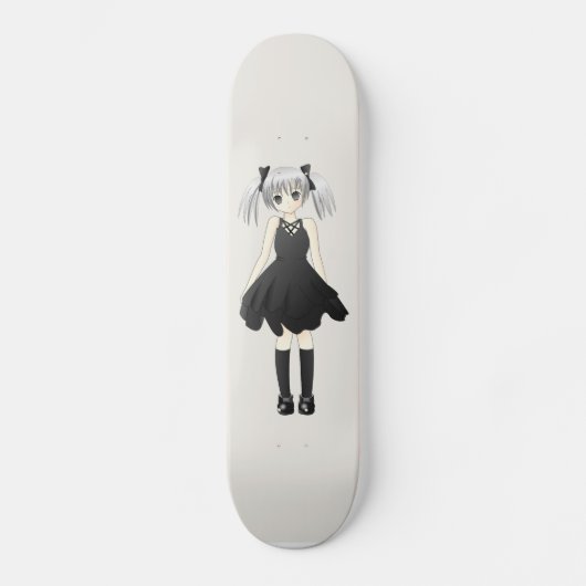 Anime meisje persoonlijk skateboard (Voorkant)