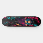 Anime Meisje Persoonlijk Skateboard (Horizontaal)