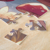 Anime meisje pixie hippie maan fee legpuzzel (Zijkant)