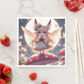 Anime meisje pixie hippie maan fee servet (Insitu)