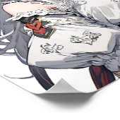 Anime meisje Poster (Hoek)