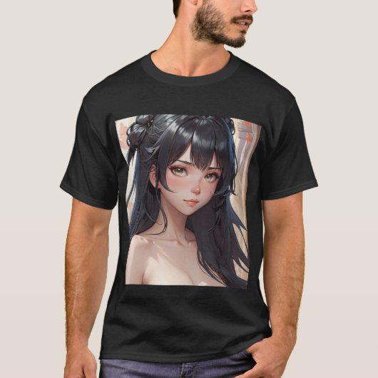 anime meisje prinses t-shirt (Voorkant)