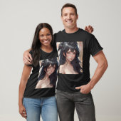 anime meisje prinses t-shirt (Unisex)