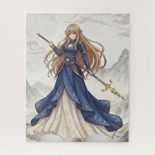 Anime Meisje Puzzel (Verticaal)