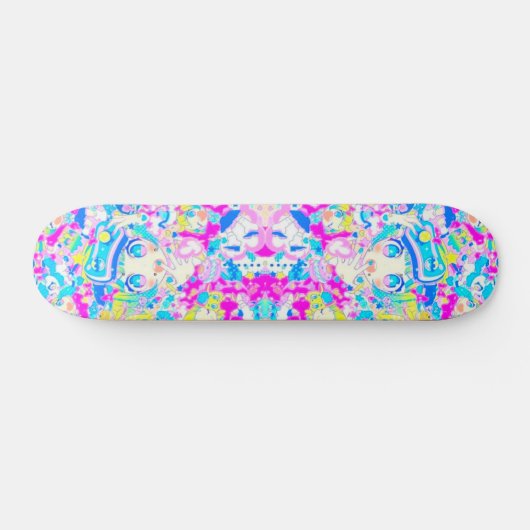 Anime Meisje Remix Schaats Deck 2023 Persoonlijk Skateboard (Horizontaal)