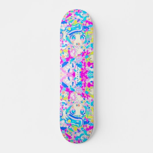 Anime Meisje Remix Schaats Deck 2023 Persoonlijk Skateboard (Voorkant)
