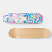 Anime Meisje Remix Schaats Deck Persoonlijk Skateboard (Horizontaal)