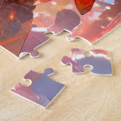 Anime Meisje Sterren Legpuzzel (Zijkant)