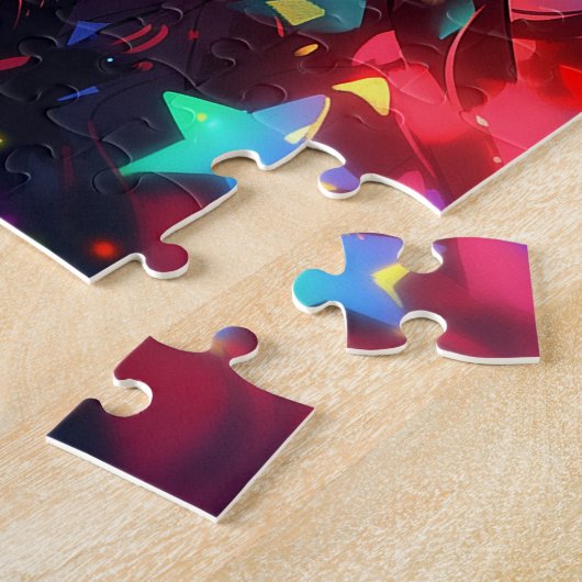 Anime Meisje Sterren Legpuzzel (Zijkant)