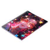 Anime Meisje Sterren Notitieboek (Linkerzijde)