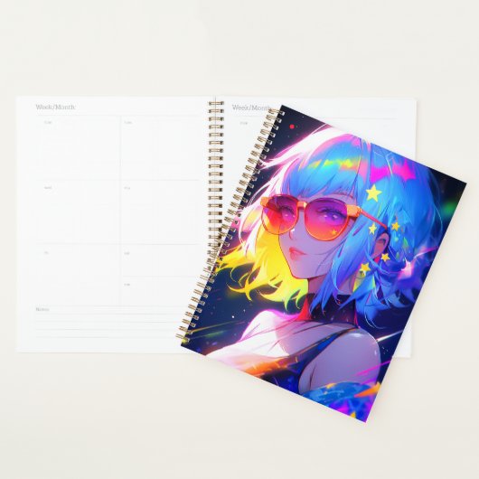 Anime Meisje Sterren Planner (Display)