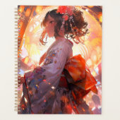 Anime Meisje Sterren Planner (Voorkant)