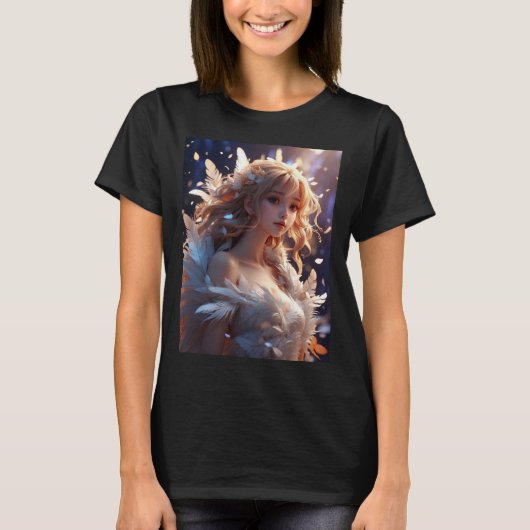 Anime meisje t-shirt (Voorkant)