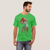 Anime meisje t-shirt (Voorkant volledig)