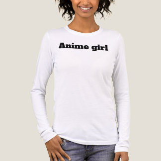 Anime meisje Tri-Blend shirt