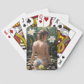 Anime meisje uit het water speelkaarten (Achterkant)