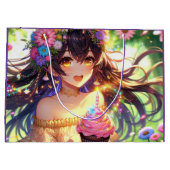  anime meisje verjaardag groot cadeauzakje (Achterkant)