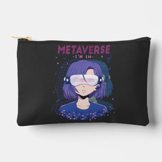Anime meisje virtual reality bril Accessoiretas Etui (Voorkant)