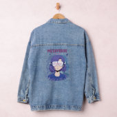 Anime meisje virtual reality bril Denim Jas Jacket (Hangar)
