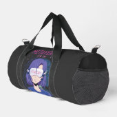Anime meisje virtual reality bril Duffle Tas (Rechterhoek)