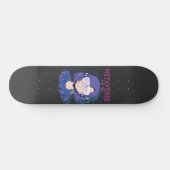 Anime meisje virtual reality bril skateboard (Horizontaal)