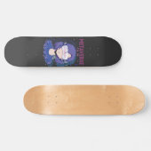 Anime meisje virtual reality bril skateboard (Horizontaal)