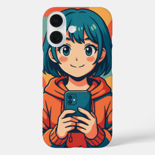 anime meisjes. iPhone 16 hoesje