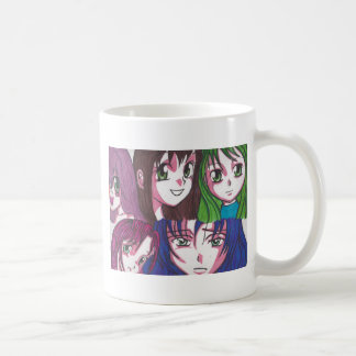 anime meisjes koffiemok
