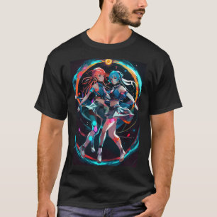 Anime meisjes T-shirt