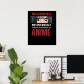 Anime Merch Anime Otaku Anime Cosplay Anime Poster (Thuiskantoor)