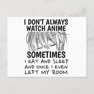 Anime Merch For Men Cute Anime Boys Japanese Aankondigingskaart