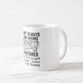 Anime Merch For Men Cute Anime Boys Japanese Koffiemok (Voorkant rechts)