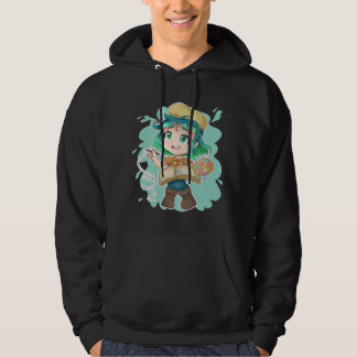 Anime Merch is gewoon een meisje dat van Anime en  Hoodie