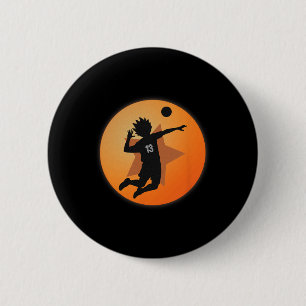 Anime Merch Japans Nummer 13 Ster Anime Volleyba Ronde Button 5,7 Cm