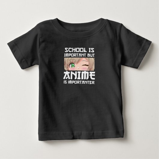 Anime Merch Shirt is een meisje dat van Anime houd (Voorkant)