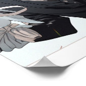 Anime MFM polyamoureuze driekruitbruiloft Poster (Hoek)