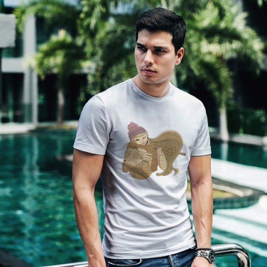 Anime Militaire Soldier Girl T-shirt