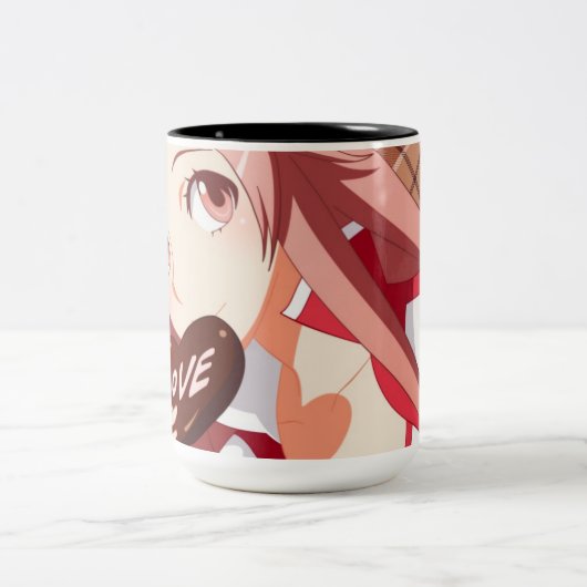 Anime-Mok Tweekleurige Koffiemok (Center)