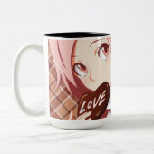 Anime-Mok Tweekleurige Koffiemok (Links)